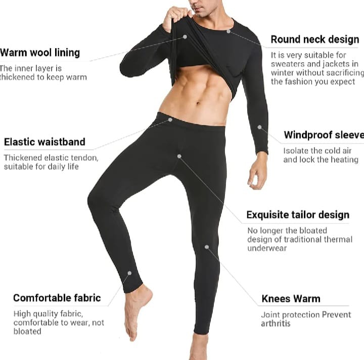 Thermal Fleece Winter Inner Suit